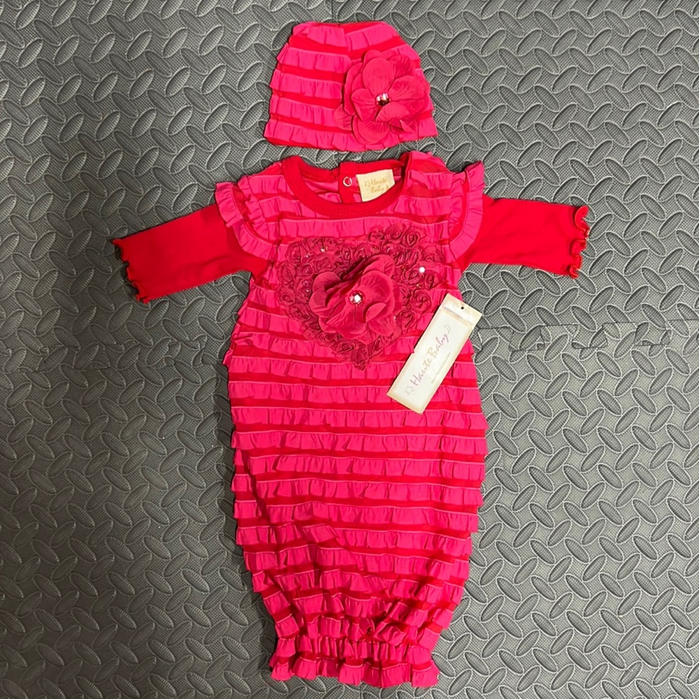 Infant Dress Sack Size: 0-3 Months